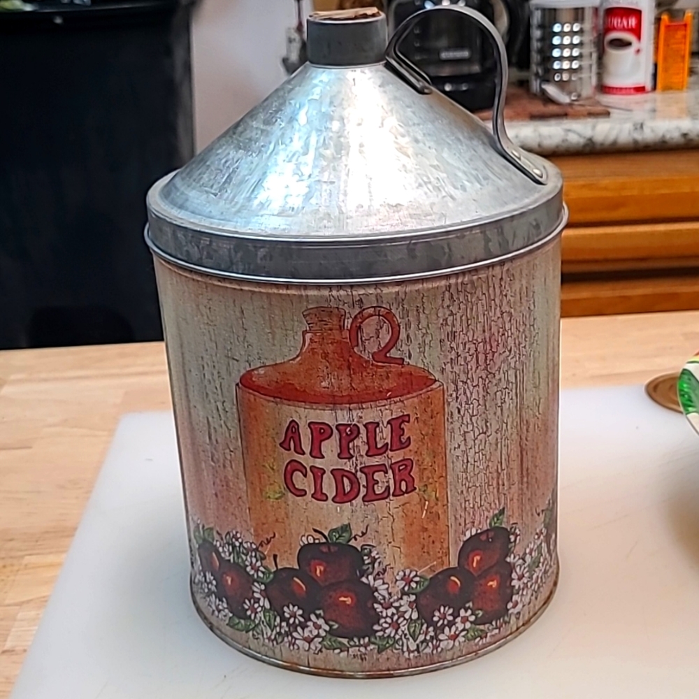 Vintage aluminum can